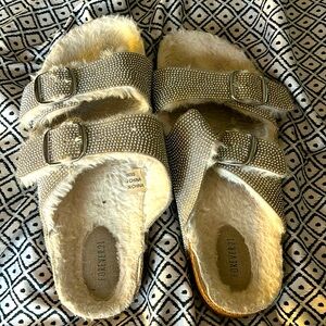 Size 7 sparkly women’s sandals